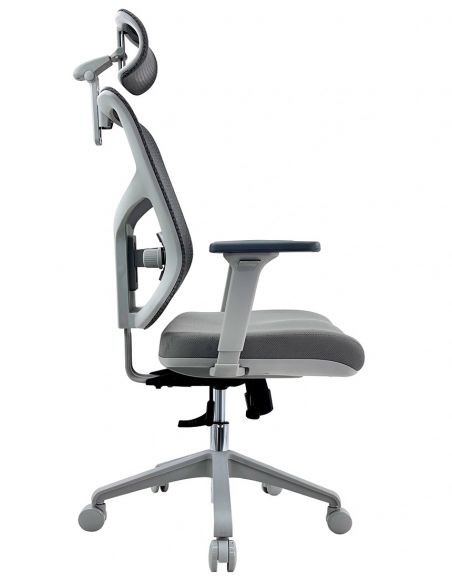 Крісло HOOKAY STAR 2 GREY (STE2-MF01-NG) для оператора, ергономічне