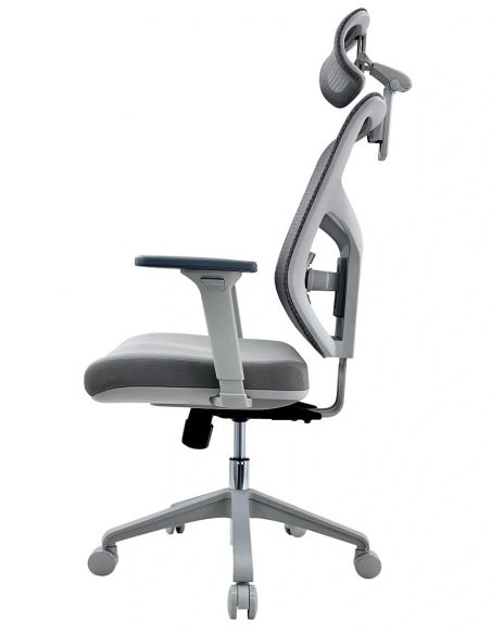 Крісло HOOKAY STAR 2 GREY (STE2-MF01-NG) для оператора, ергономічне