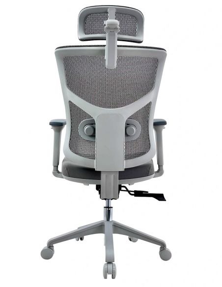 Крісло HOOKAY STAR 2 GREY (STE2-MF01-NG) для оператора, ергономічне