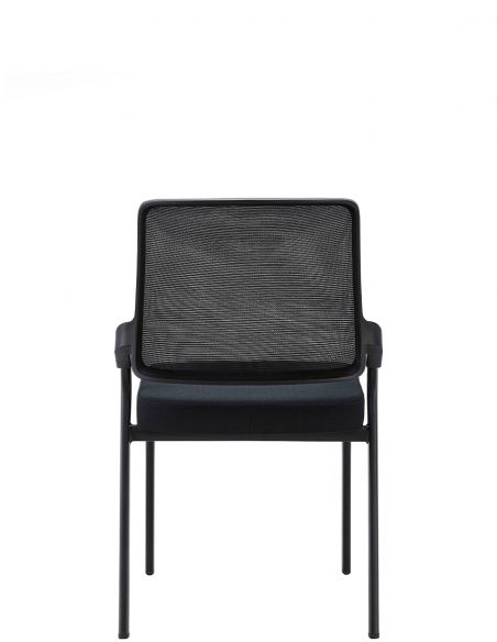 Крісло KRESLALUX H-08 BLACK, для відвідувача