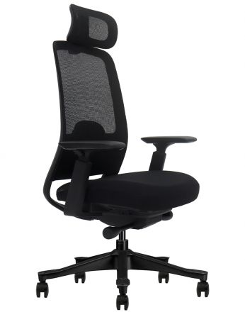 Крісло KRESLALUX V3-BH BLACK, ергономічне