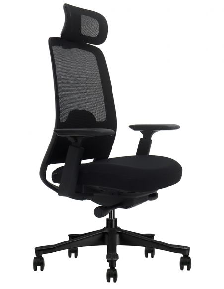 Крісло KRESLALUX V3-BH BLACK, ергономічне