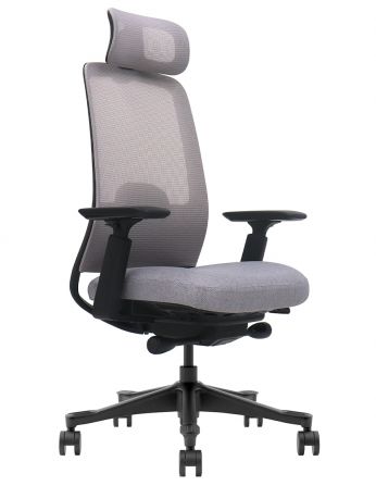 Крісло KRESLALUX V3-BH GREY, ергономічне