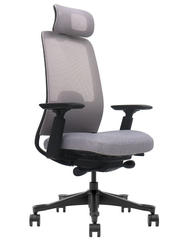 Крісло KRESLALUX V3-BH GREY, ергономічне