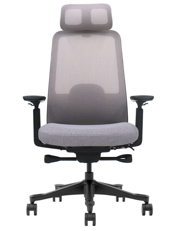 Крісло KRESLALUX V3-BH GREY, ергономічне