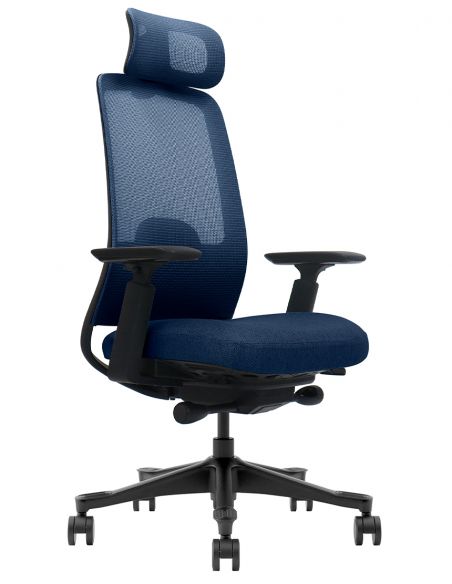 Крісло KRESLALUX V3-BH BLUE, ергономічне