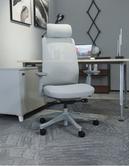 Крісло KRESLALUX V3-GH GREY, ергономічне