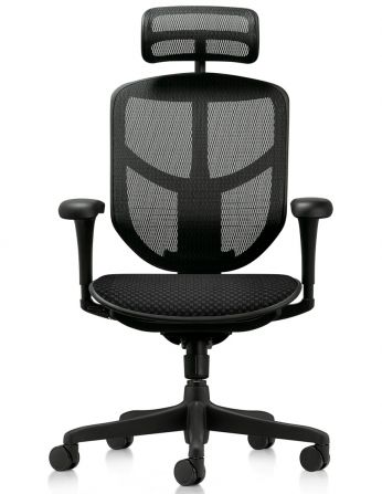 Крісло ENJOY BUDGET 2 NEW BLACK FABRIC ергономічне 2