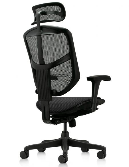 Крісло ENJOY BUDGET 2 NEW BLACK FABRIC ергономічне