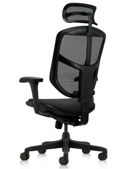 Крісло ENJOY BUDGET 2 NEW BLACK FABRIC ергономічне