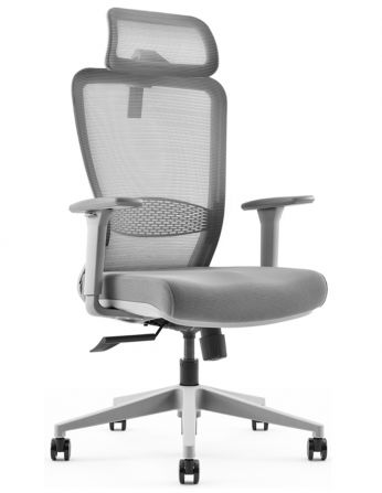 Крісло KRESLALUX BEACON GREY, ергономічне