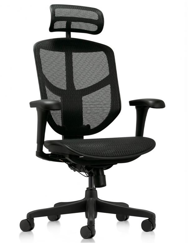 Крісло ENJOY BUDGET 2 NEW BLACK MESH...