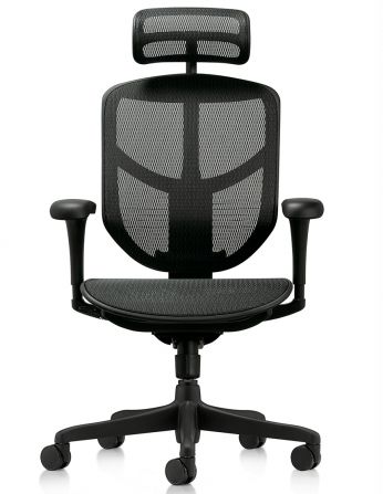 Крісло ENJOY BUDGET 2 NEW BLACK MESH ергономічне 2