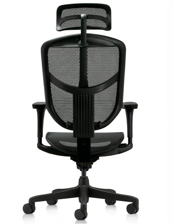 Крісло ENJOY BUDGET 2 NEW BLACK MESH...