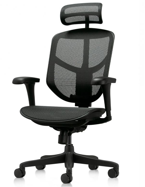 Крісло ENJOY BUDGET 2 NEW BLACK MESH...