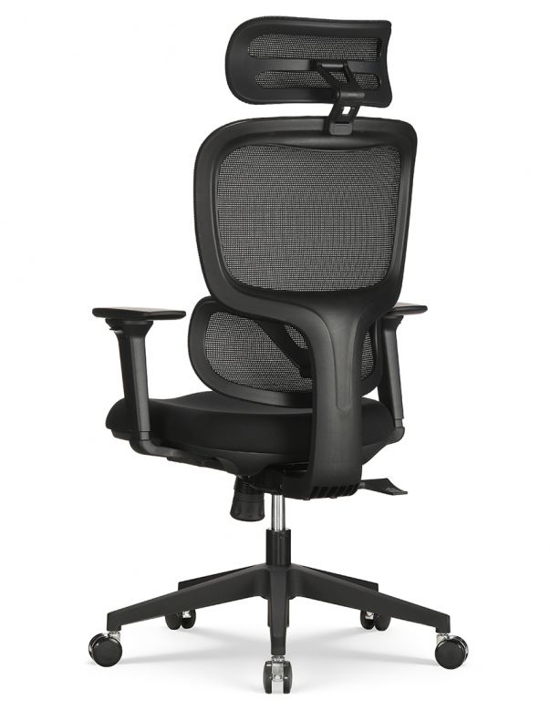 Крісло HOOKAY FOCORA BLACK (FCM-F01)...