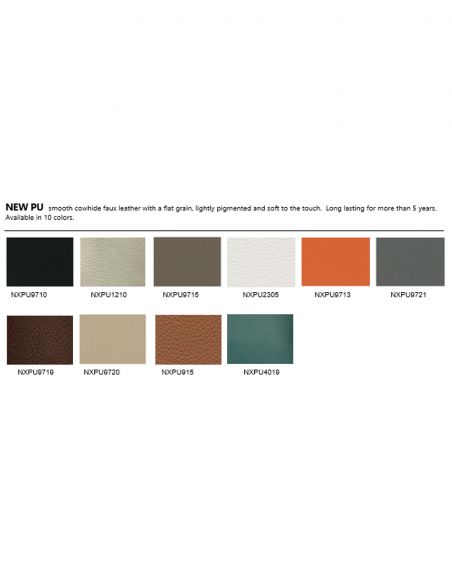 Конференц-крісло KRESLALUX CLARK (B2401-H) BEIGE, шкіряне