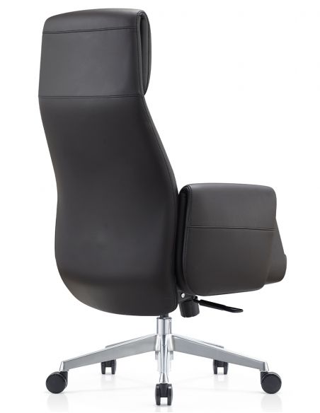 Крісло KRESLALUX A2065 BLACK для керівника, шкіряне