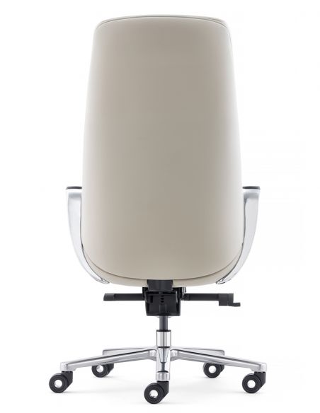 Крісло KRESLALUX TORNA 01 BEIGE для керівника, шкіряне