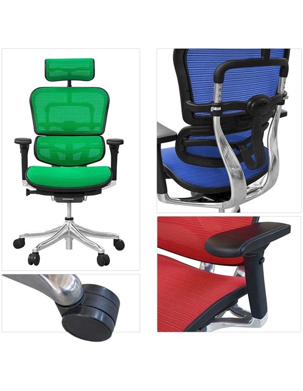 Крісло комп'ютерне ERGOHUMAN PLUS, ергономічне, чорного кольору Крісло комп'ютерне ERGOHUMAN PLUS, ергономічне, чорного кольору