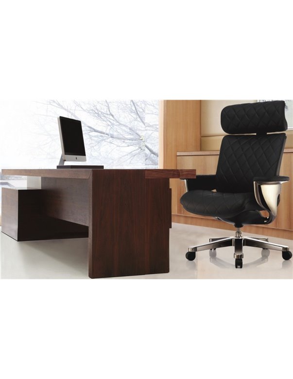 Крісло-реклайнер NUVEM (EP-HAL-B-R) для керівника