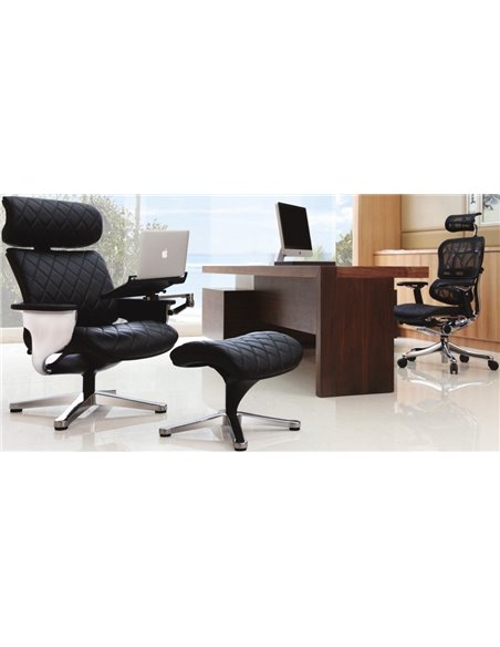 Крісло-реклайнер NUVEM (EP-HAL-B-R) для керівника