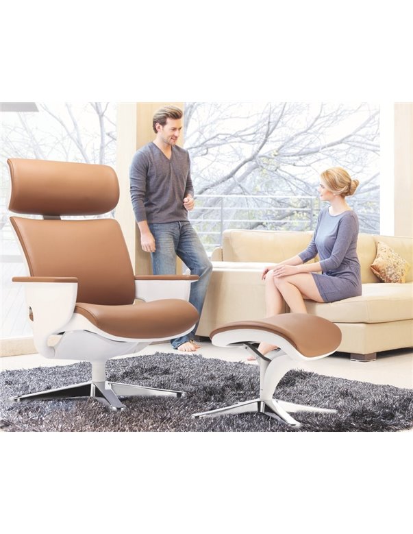 Крісло-реклайнер NUVEM LUX для дому та офісу