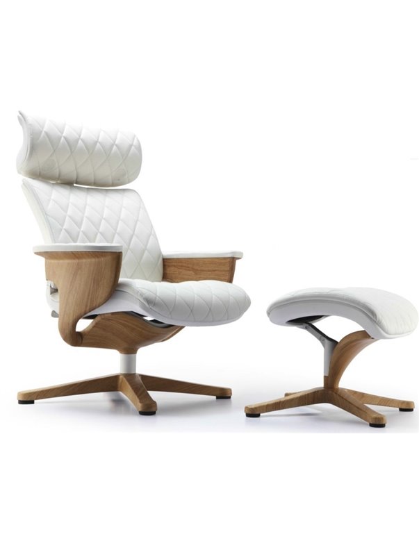 Крісло-реклайнер NUVEM LUX для дому та офісу