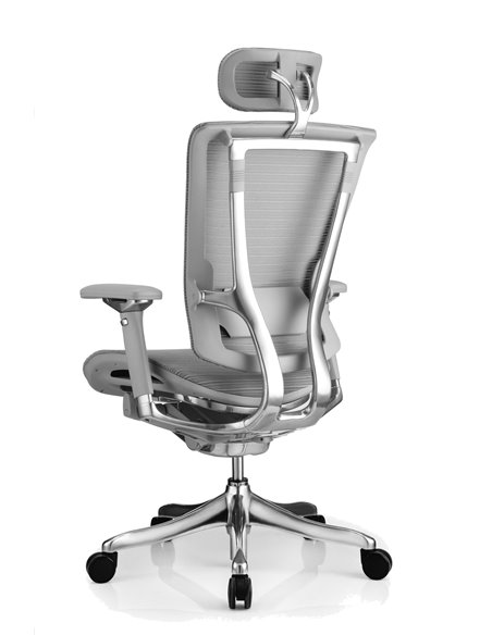 Крісло NEFIL LUXURY Mesh ергономічне, сіре