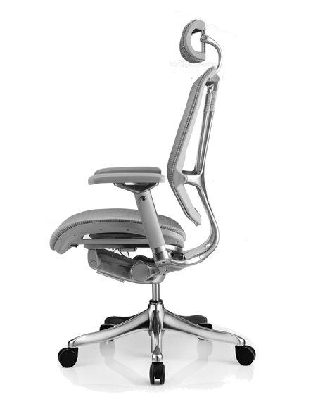 Крісло NEFIL LUXURY Mesh ергономічне, сіре