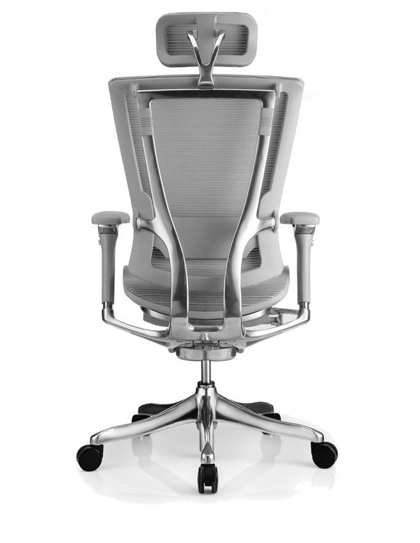 Крісло NEFIL LUXURY Mesh ергономічне, сіре