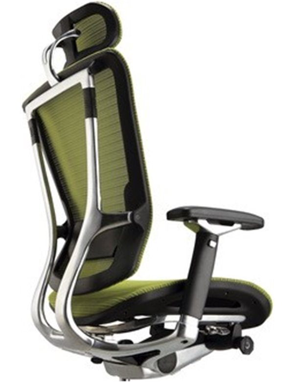 Крісло NEFIL LUXURY Mesh ергономічне, зелене