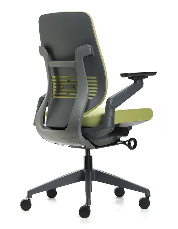 Крісло EAGLE SEATING KARME (арт. 1501C-2HF24-Y) ергономічне, тканинне, без підголівника
