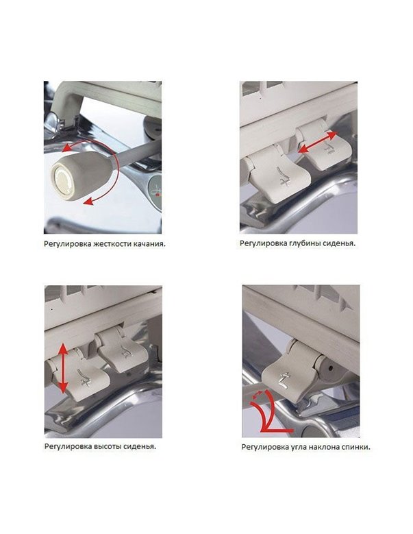 Крісло Expert Sail (SL-01G) для керівника, ергономічне, колір сірий