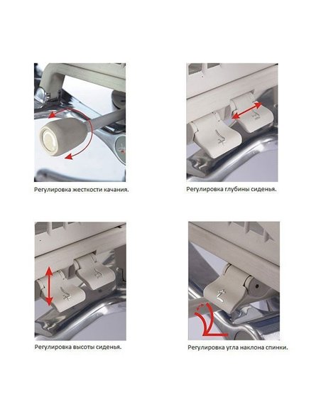 Крісло Expert Sail (SL-01G) для керівника, ергономічне, колір сірий
