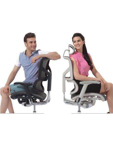 Крісло Expert Sail (SL-01G) для керівника, ергономічне, колір сірий