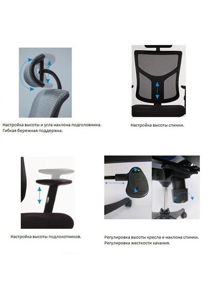 Крісло EXPERT Star Euro для керівника, ергономічне, колір чорний