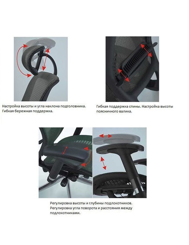 Крісло EXPERT Spark (SR-01) для керівника, ергономічне, колір чорний Крісло EXPERT Spark (SR-01) для керівника, ергономічне, колір чорний