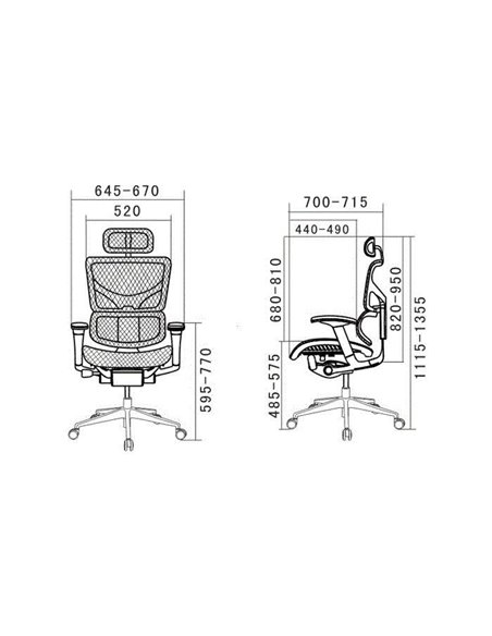 Крісло EXPERT Sail ART для керівника, ергономічне, колір чорний