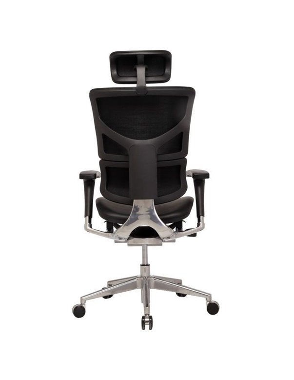 Крісло EXPERT Sail Leather (SAL01-G) для керівника, ергономічне, колір чорний