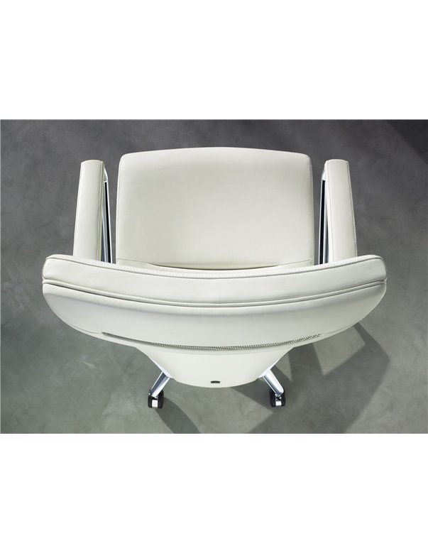 Крісло KLOBER CENTEO для керівника біле