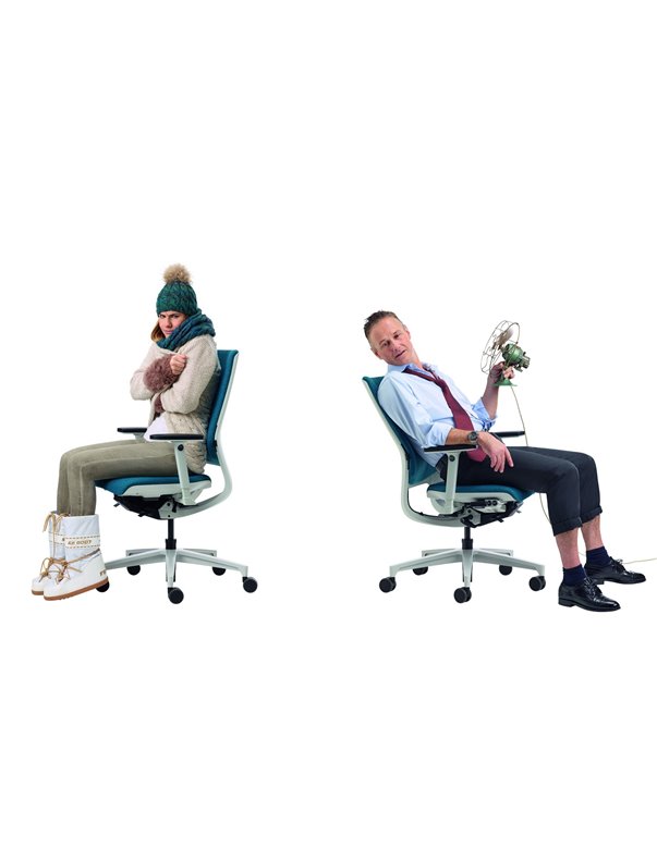 Крісло KLOBER MERA KLIMASTUHL для персоналу з підігрівом та вентиляцією