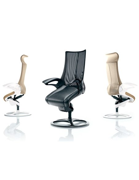 Крісло Okamura Leopard роботизоване на круглій базі