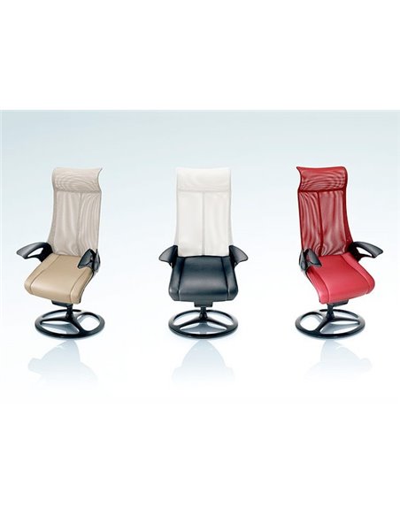 Крісло Okamura Leopard роботизоване на круглій базі