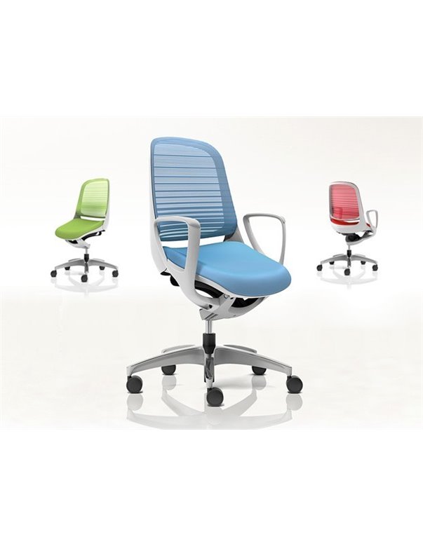 Крісло Okamura Luce для оператора з підлокітниками