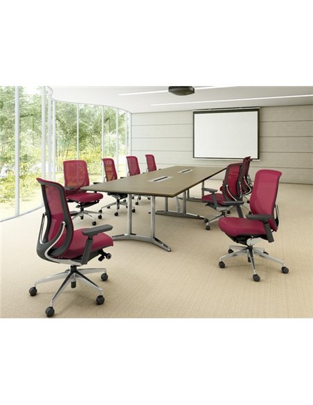 Крісло Zephyr Light Okamura ергономічне для персоналу без підголівника