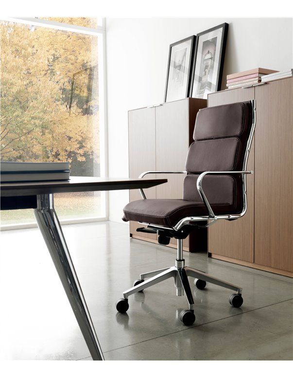 Крісло QUINTI SEDUTE SEASON COMFORT для керівника, шкіряне