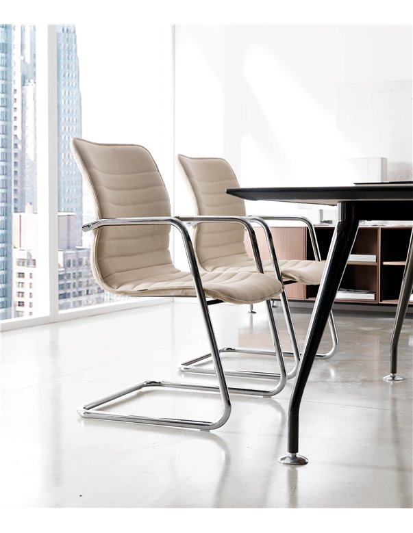 Крісло QUINTI SEDUTE ICE для керівника, шкіряне