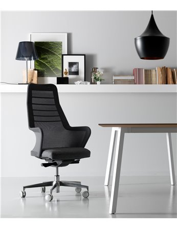 Крісло QUINTI SEDUTE MISS MESH для керівника, тканинне 2