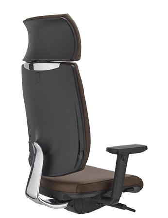 Крісло SITLAND FRESH, для керівника, шкіряне